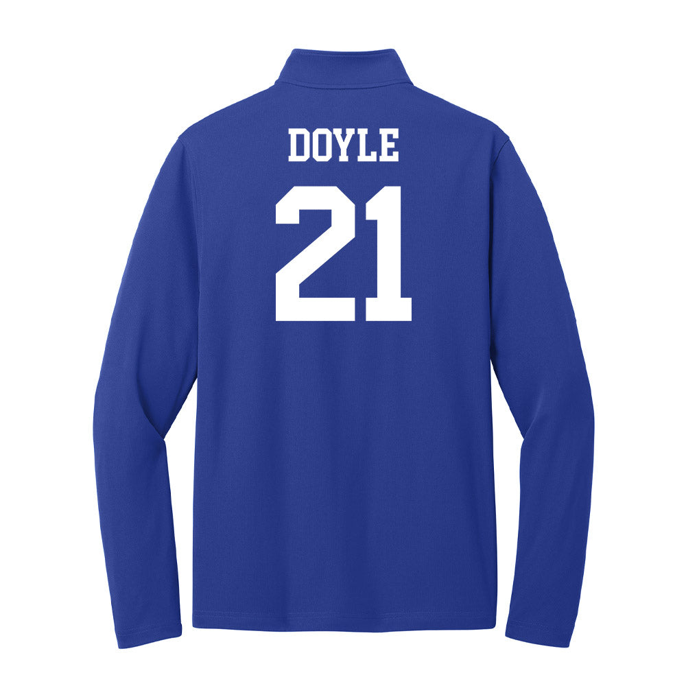 UNC Asheville - NCAA Women's Soccer : Olivia Doyle - Lightweight Quarter Zip Jacket-1