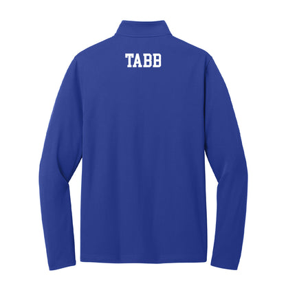 UNC Asheville - NCAA Men's Track & Field : Rodney Tabb - Lightweight Quarter Zip Jacket-1