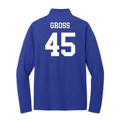 UNC Asheville - NCAA Baseball : Landon Gross - Lightweight Quarter Zip Jacket-1