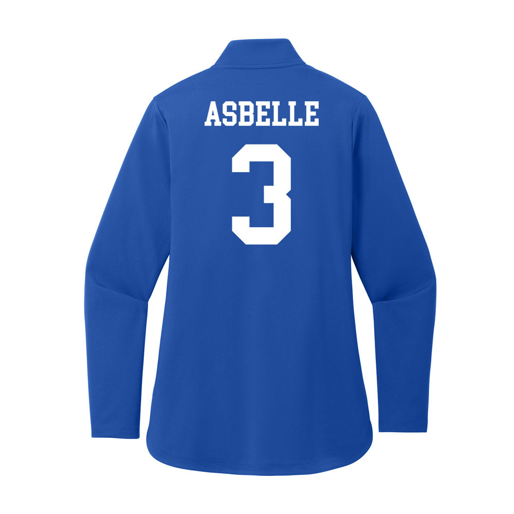 UNC Asheville - NCAA Women's Basketball : Niyonna Asbelle - Women's Premium Quarter Zip Jacket-1