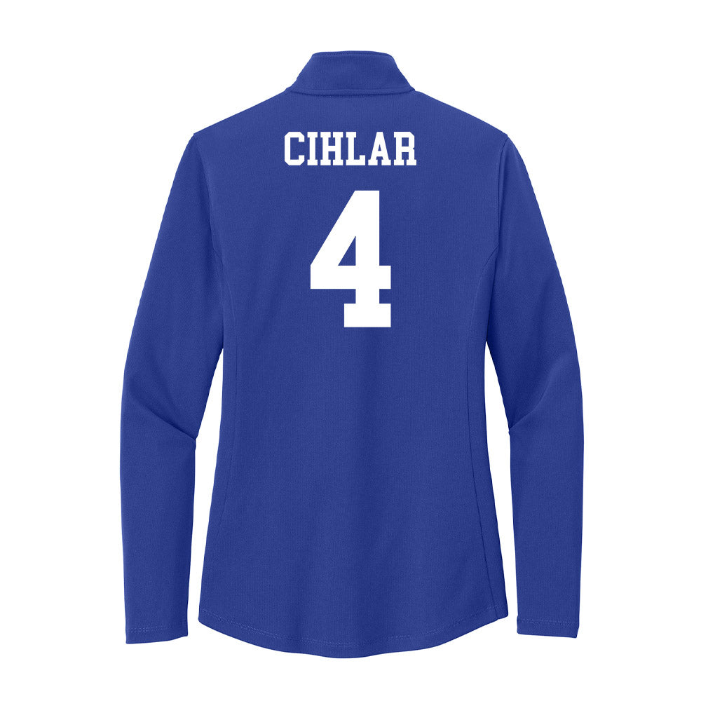 UNC Asheville - NCAA Women's Soccer : Makayla Cihlar - Women's Lightweight Quarter Zip Jacket-1