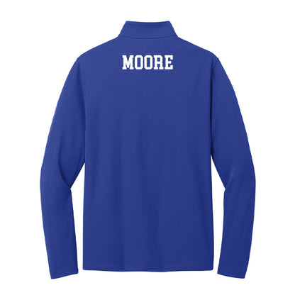 UNC Asheville - NCAA Women's Cross Country : Ella Moore - Lightweight Quarter Zip Jacket-1