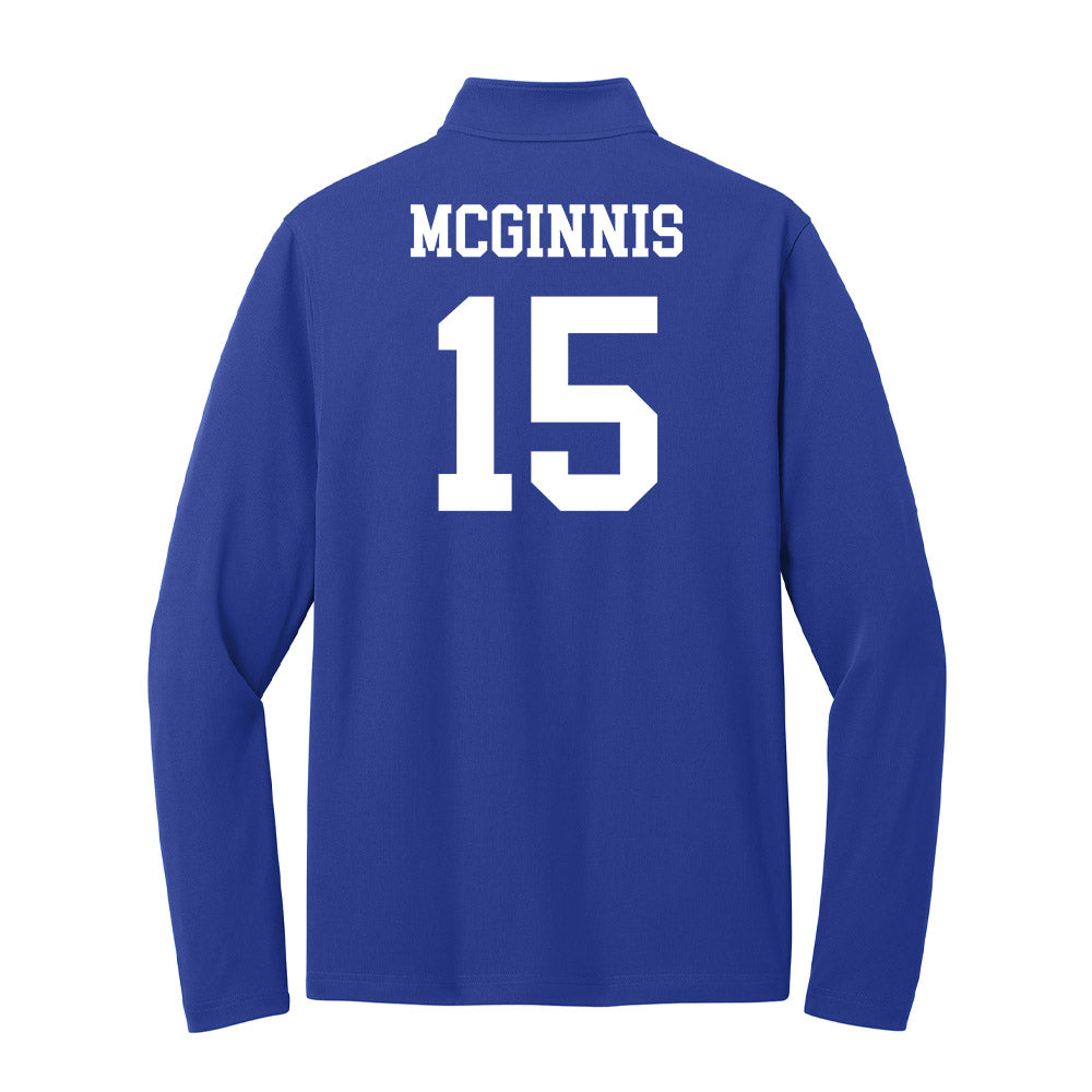 UNC Asheville - NCAA Baseball : Coleman McGinnis - Lightweight Quarter Zip Jacket-1