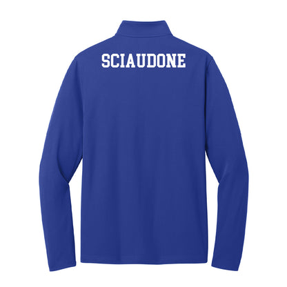 UNC Asheville - NCAA Women's Swimming & Diving : Rose Sciaudone - Lightweight Quarter Zip Jacket-1