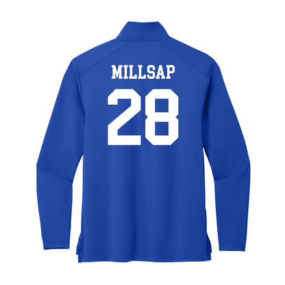 UNC Asheville - NCAA Baseball : Gunner Millsap - Premium Quarter Zip Jacket-1