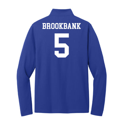 UNC Asheville - NCAA Women's Volleyball : Addie Brookbank - Lightweight Quarter Zip Jacket-1