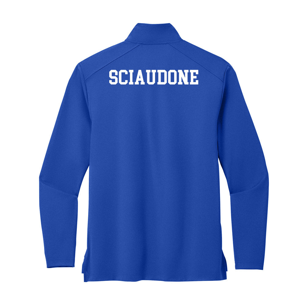 UNC Asheville - NCAA Women's Swimming & Diving : Rose Sciaudone - Premium Quarter Zip Jacket-1