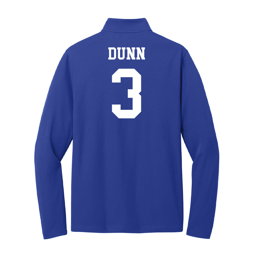 UNC Asheville - NCAA Men's Basketball : Khayri Dunn - Lightweight Quarter Zip Jacket-1