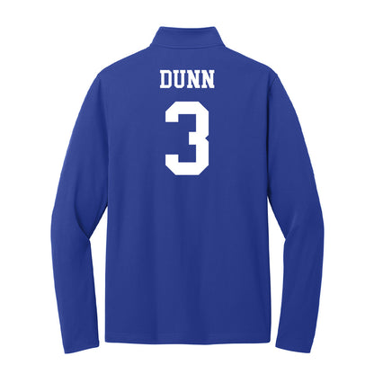 UNC Asheville - NCAA Men's Basketball : Khayri Dunn - Lightweight Quarter Zip Jacket-1
