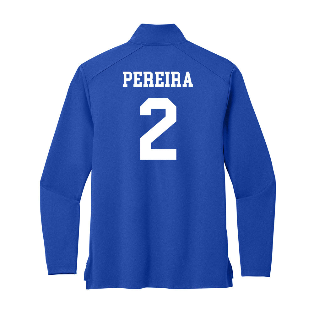 UNC Asheville - NCAA Baseball : Jake Pereira - Premium Quarter Zip Jacket-1