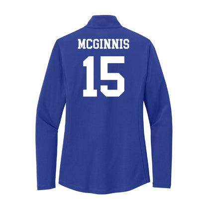 UNC Asheville - NCAA Baseball : Coleman McGinnis - Women's Lightweight Quarter Zip Jacket-1