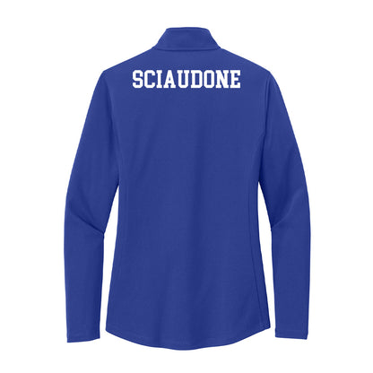 UNC Asheville - NCAA Women's Swimming & Diving : Rose Sciaudone - Women's Lightweight Quarter Zip Jacket-1