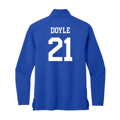 UNC Asheville - NCAA Women's Soccer : Olivia Doyle - Premium Quarter Zip Jacket-1