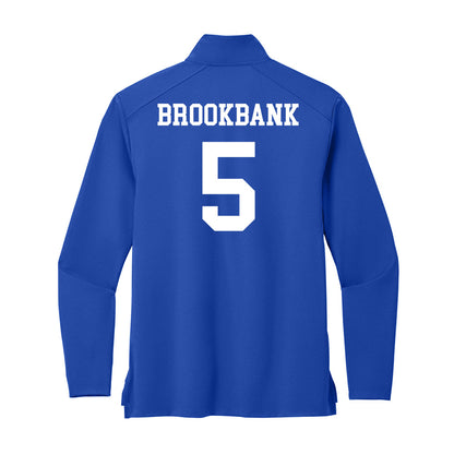 UNC Asheville - NCAA Women's Volleyball : Addie Brookbank - Premium Quarter Zip Jacket-1