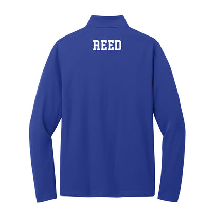 UNC Asheville - NCAA Men's Track & Field : Sam Reed - Lightweight Quarter Zip Jacket-1