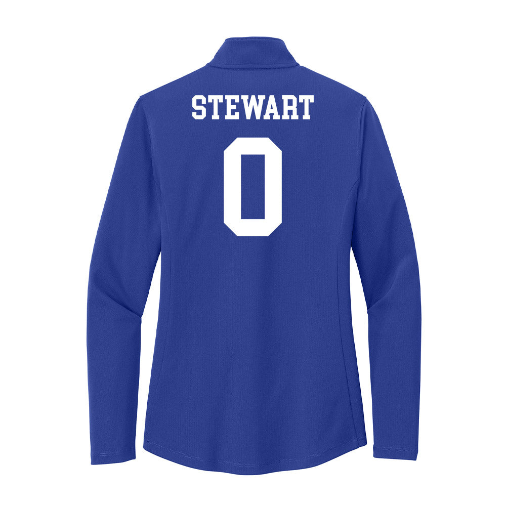 UNC Asheville - NCAA Women's Tennis : Keira Stewart - Women's Lightweight Quarter Zip Jacket-1