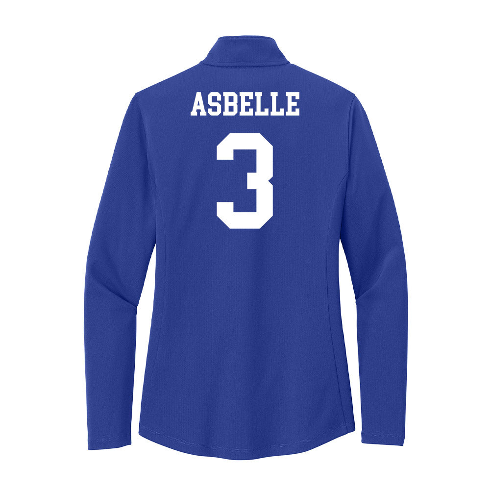 UNC Asheville - NCAA Women's Basketball : Niyonna Asbelle - Women's Lightweight Quarter Zip Jacket-1