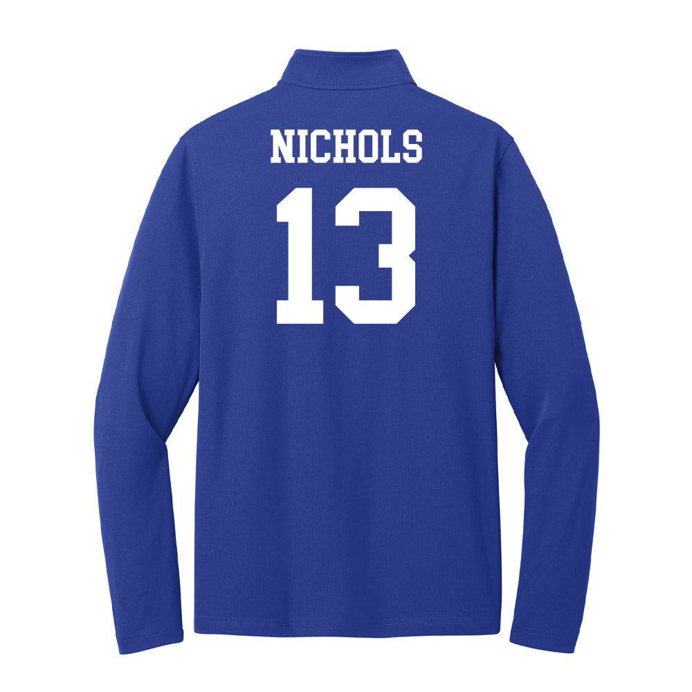 UNC Asheville - NCAA Women's Volleyball : Cadence Nichols - Lightweight Quarter Zip Jacket-1