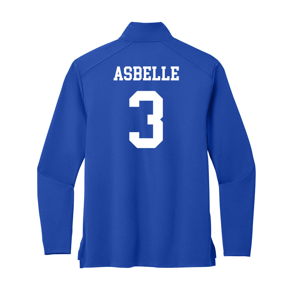 UNC Asheville - NCAA Women's Basketball : Niyonna Asbelle - Premium Quarter Zip Jacket-1