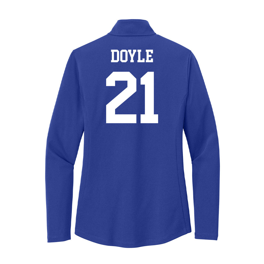 UNC Asheville - NCAA Women's Soccer : Olivia Doyle - Women's Lightweight Quarter Zip Jacket-1