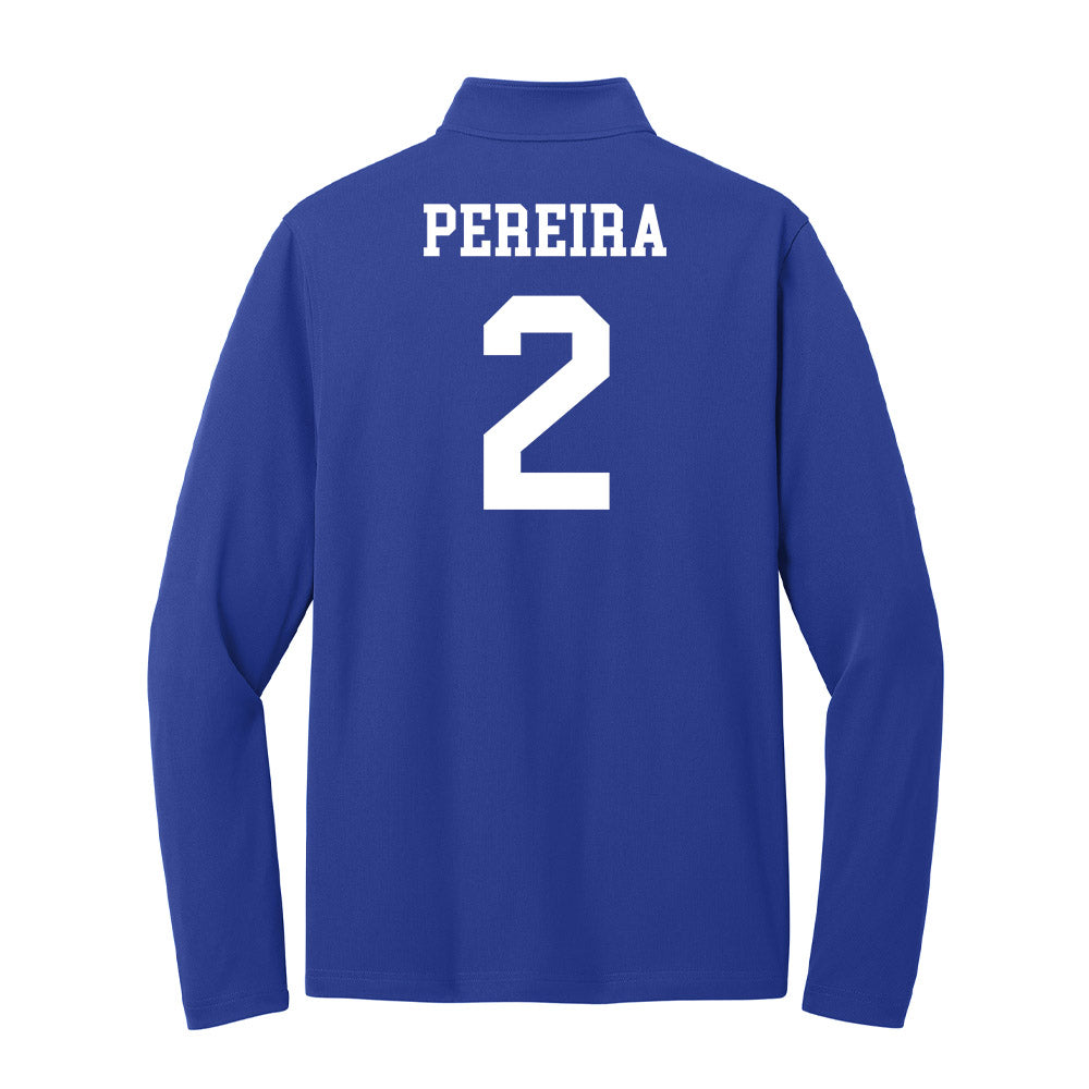 UNC Asheville - NCAA Baseball : Jake Pereira - Lightweight Quarter Zip Jacket-1