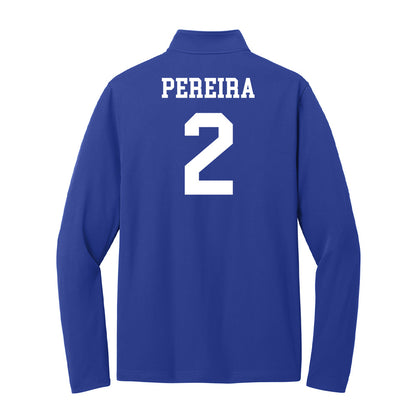 UNC Asheville - NCAA Baseball : Jake Pereira - Lightweight Quarter Zip Jacket-1