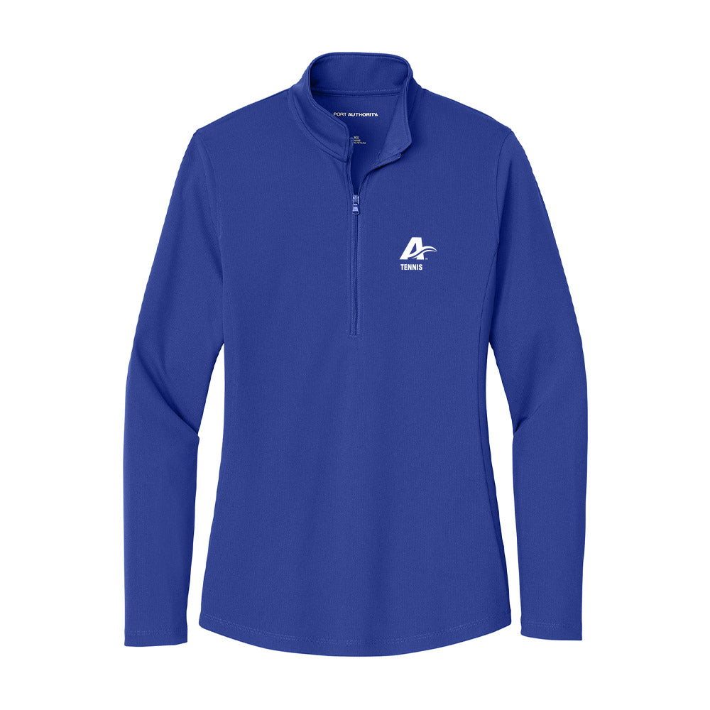 UNC Asheville - NCAA Women's Tennis : Lauren Chutka - Women's Lightweight Quarter Zip Jacket-0