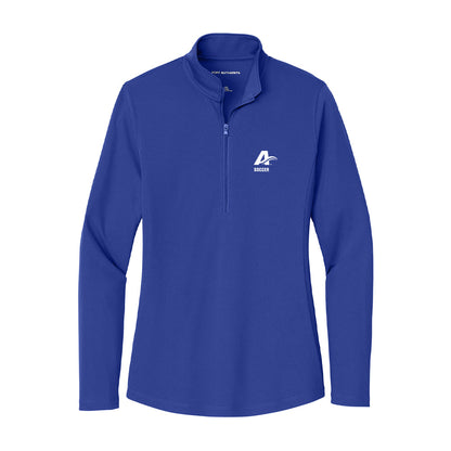 UNC Asheville - NCAA Men's Soccer : Emilio Figueroa Morales - Women's Lightweight Quarter Zip Jacket-0