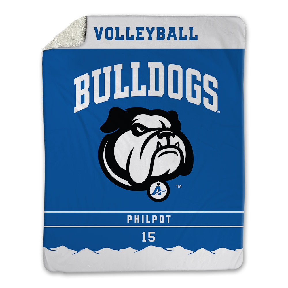 UNC Asheville - NCAA Women's Volleyball : Olivia Philpot - Blanket-0
