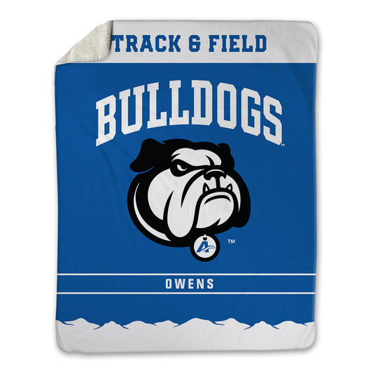 UNC Asheville - NCAA Women's Track & Field : Chaniya Owens - Blanket-0