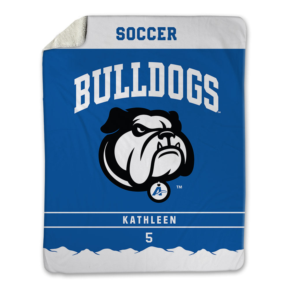 UNC Asheville - NCAA Women's Soccer : Doane Kathleen - Blanket-0