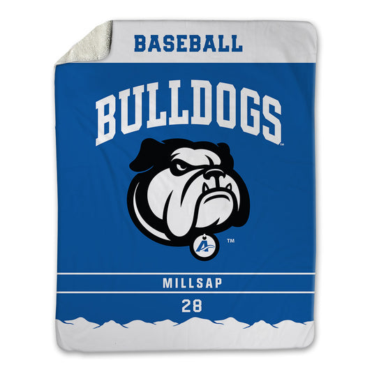 UNC Asheville - NCAA Baseball : Gunner Millsap - Blanket-0