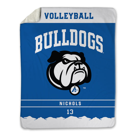 UNC Asheville - NCAA Women's Volleyball : Cadence Nichols - Blanket-0