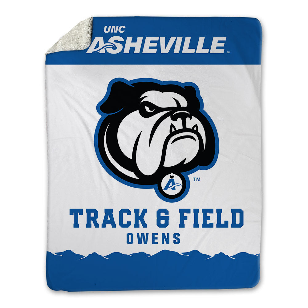 UNC Asheville - NCAA Women's Track & Field : Chaniya Owens - Blanket-0