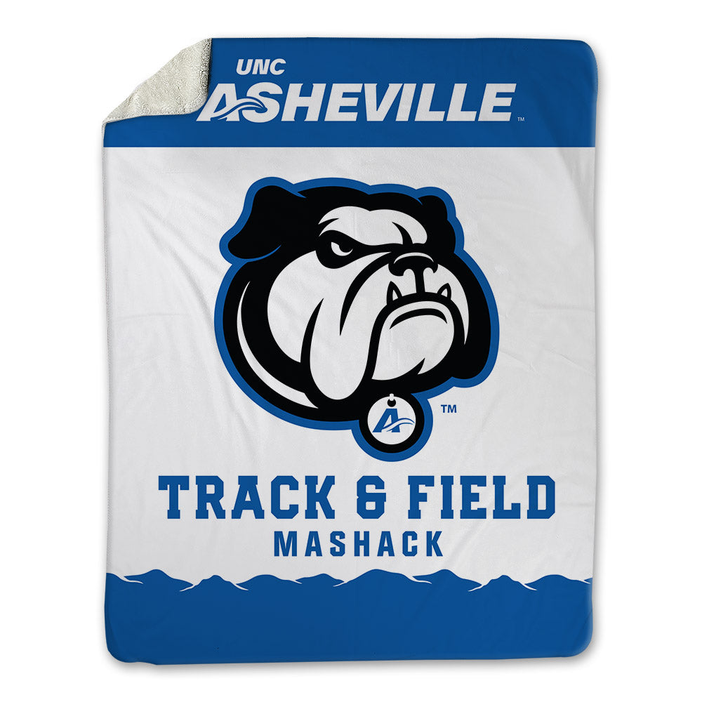 UNC Asheville - NCAA Men's Track & Field : Demarcus Mashack - Blanket-0