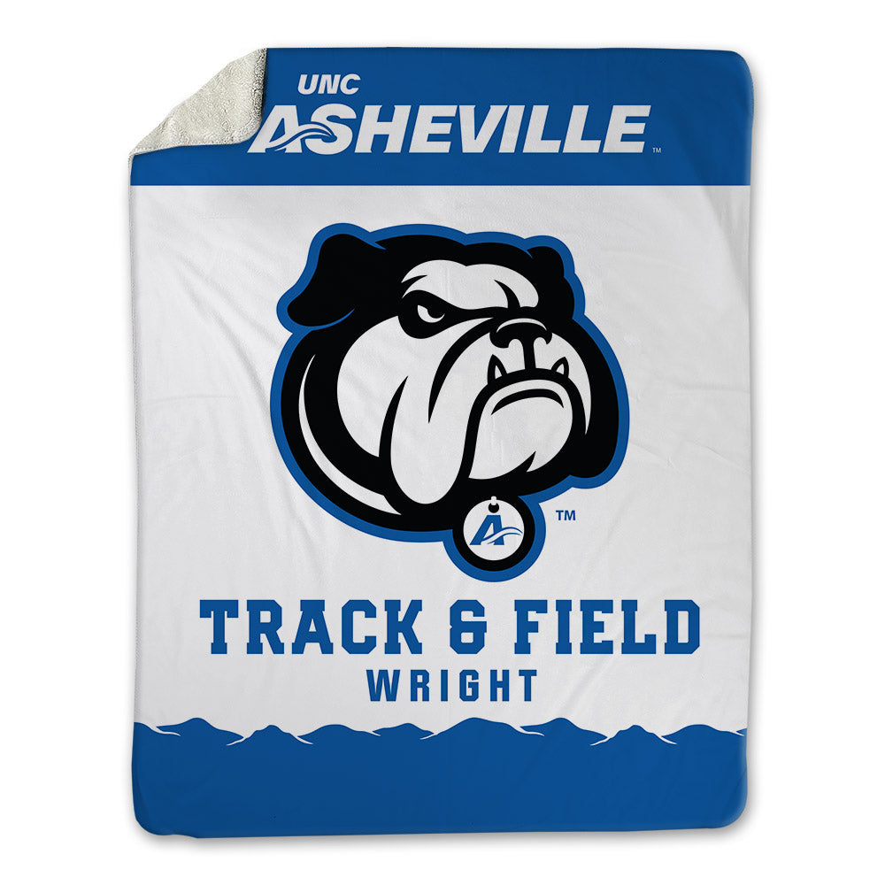 UNC Asheville - NCAA Men's Track & Field : Isaac Wright - Blanket-0
