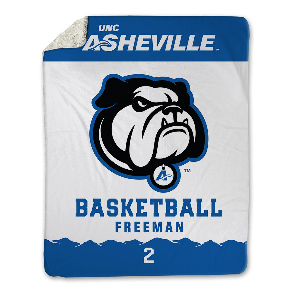 UNC Asheville - NCAA Women's Basketball : Jamaria Freeman - Blanket-0