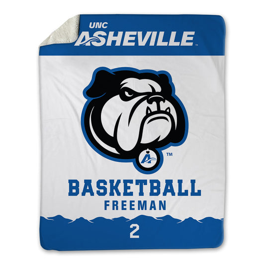 UNC Asheville - NCAA Women's Basketball : Jamaria Freeman - Blanket-0