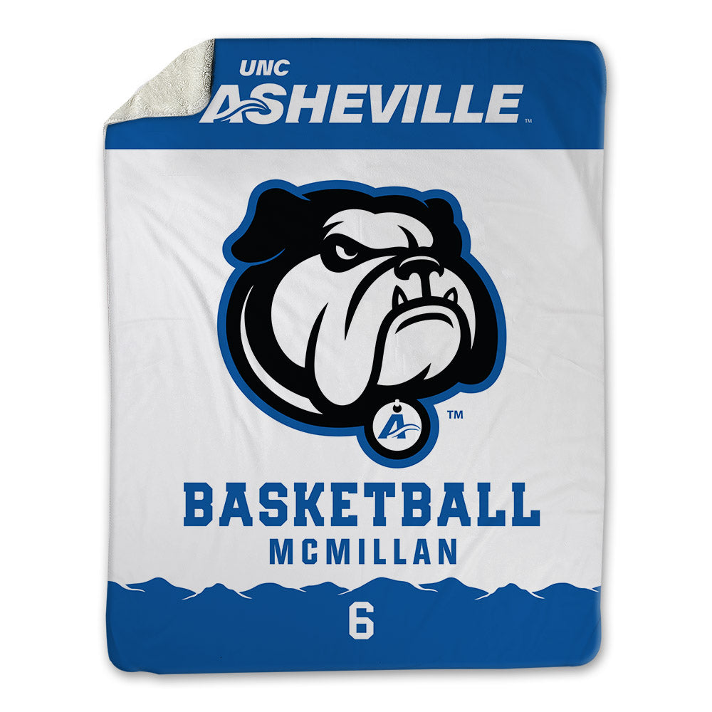 UNC Asheville - NCAA Women's Basketball : Kristen McMillan - Blanket-0