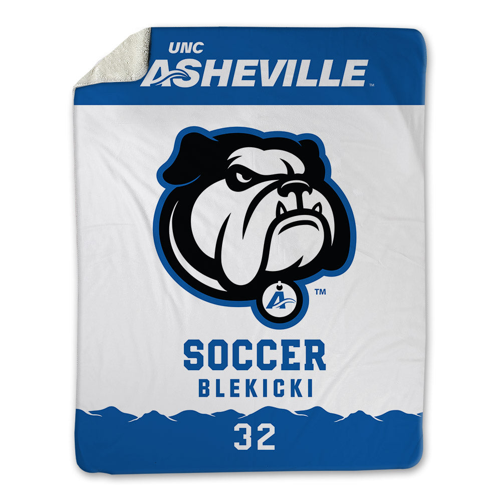 UNC Asheville - NCAA Women's Soccer : Georgia Blekicki - Blanket-0