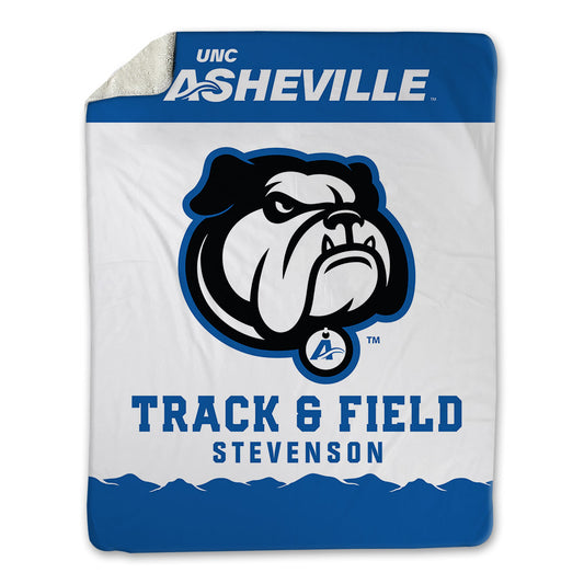 UNC Asheville - NCAA Men's Track & Field : Talyn Stevenson - Blanket-0
