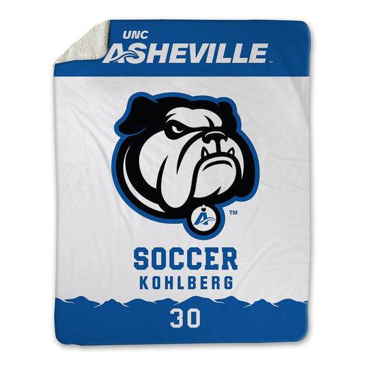 UNC Asheville - NCAA Men's Soccer : Andrew Kohlberg - Blanket-0