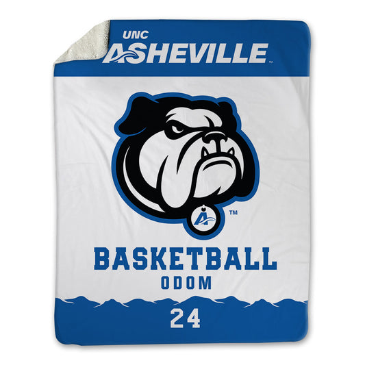 UNC Asheville - NCAA Women's Basketball : Clementina Odom - Blanket-0