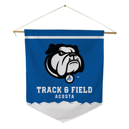 UNC Asheville - NCAA Men's Track & Field : Ethan Acosta - Pennant - 18" x 21"-0