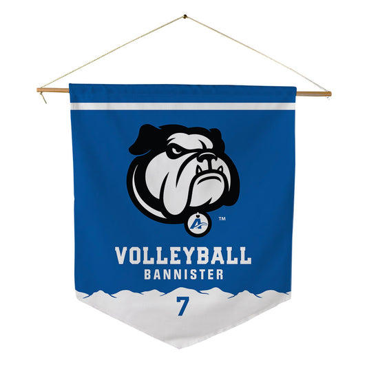 UNC Asheville - NCAA Women's Volleyball : Lily Bannister - Pennant - 18" x 21"-0