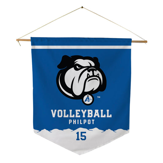 UNC Asheville - NCAA Women's Volleyball : Olivia Philpot - Pennant - 18" x 21"-0