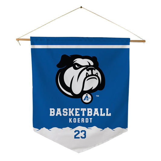 UNC Asheville - NCAA Women's Basketball : Jaidyn Koerdt - Pennant - 18" x 21"-0