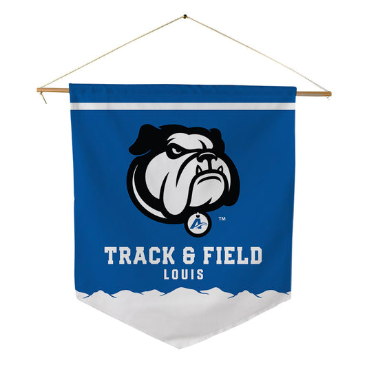 UNC Asheville - NCAA Men's Track & Field : Jeremiah Louis - Pennant - 18" x 21"-0