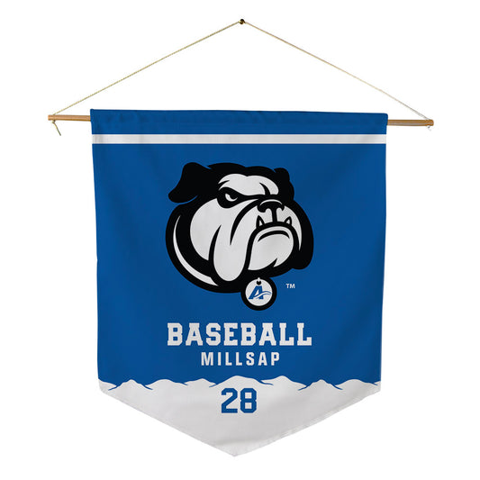UNC Asheville - NCAA Baseball : Gunner Millsap - Pennant - 18" x 21"-0