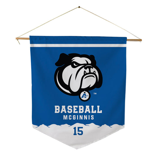 UNC Asheville - NCAA Baseball : Coleman McGinnis - Pennant - 18" x 21"-0